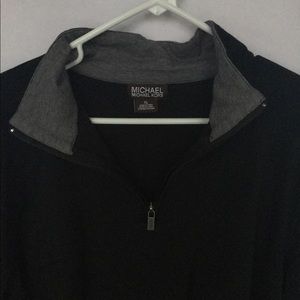 Michael Kors  XL Long Sleeve Sweater Quarter Zip